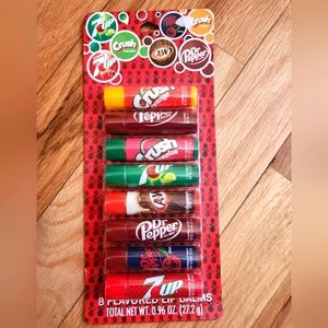 NWT 8 SODA Flavored Lip Balms!